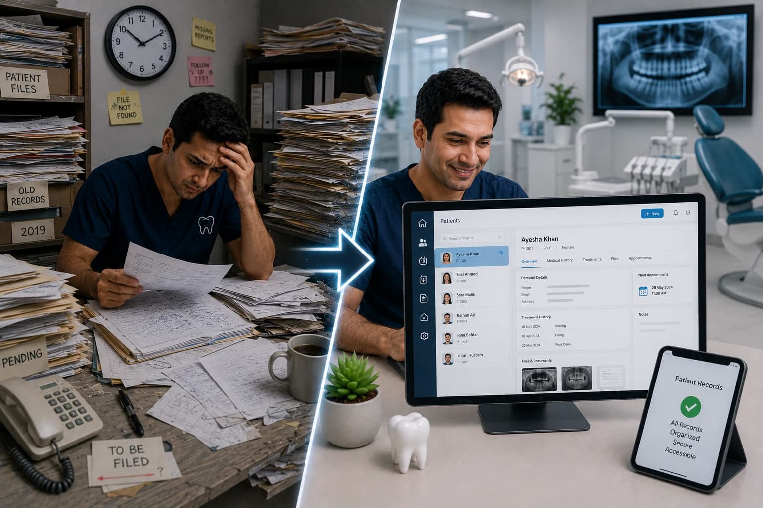 Patient Records: From Messy Files to Organized Digital System