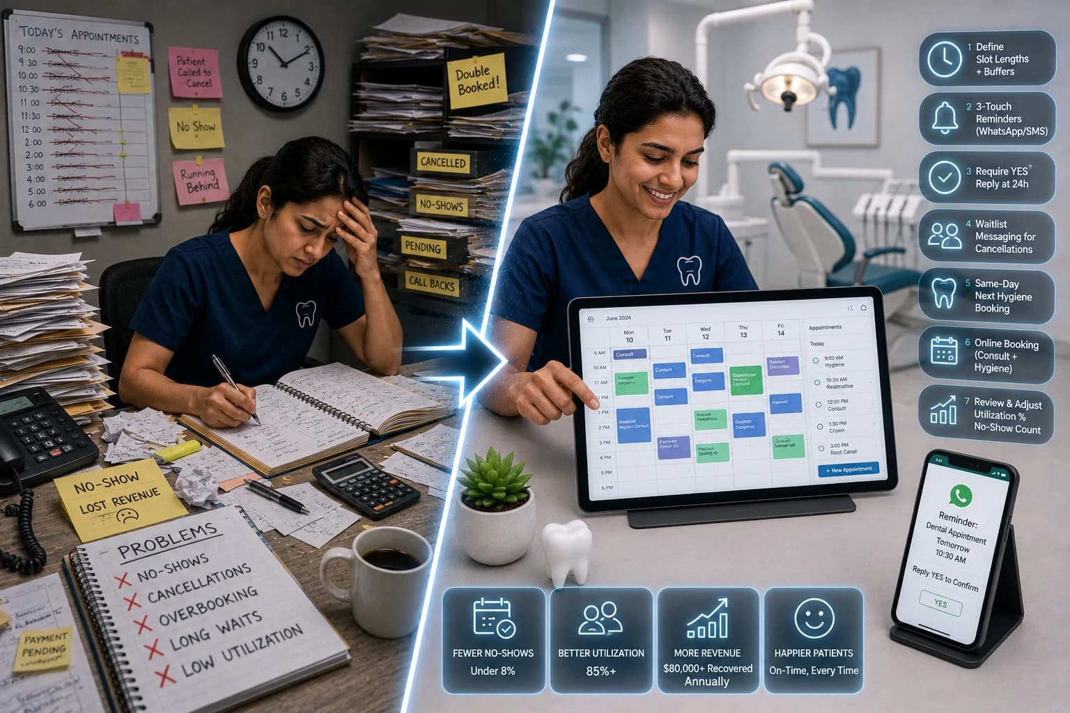 Best Appointment Scheduling Practices for Small Dental Clinics
