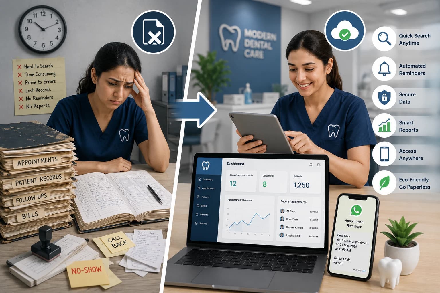 Why Your Dental Clinic Needs to Ditch Paper Registers in 2026