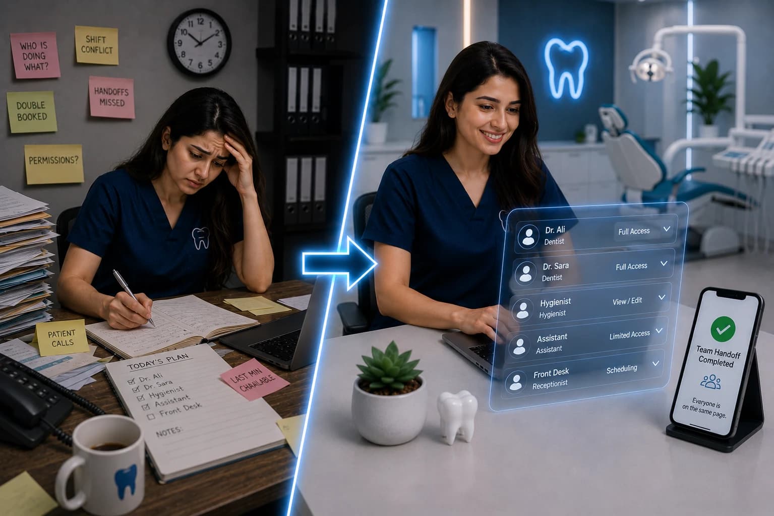 Staff Management Tips for Multi-Dentist Clinics (Roles, Permissions, Handoffs)