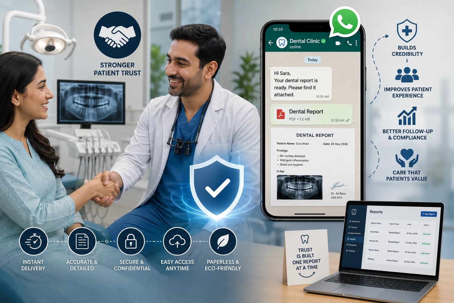Building Patient Trust: The Power of Instant Digital Medical Reports